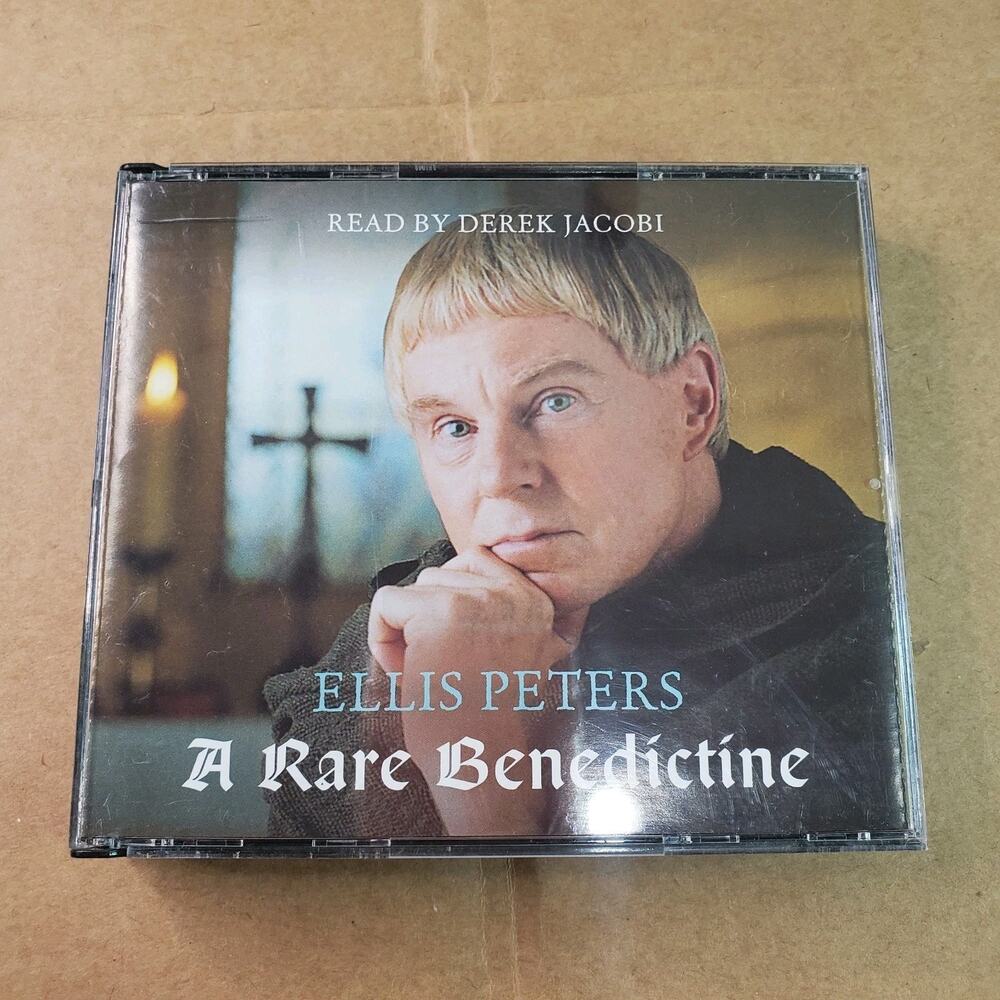 Ellis Peters Audiobook A Rare Benedictine Read by Derek Jacobi UNTESTED